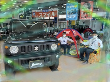 この夏！スズキの車でキャンプしませんか？